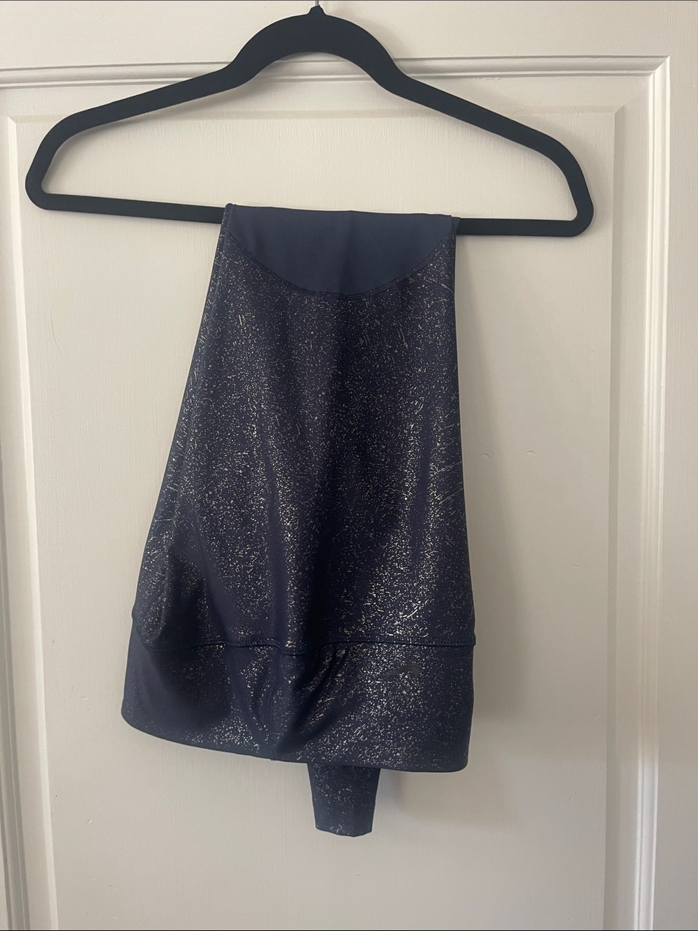 Nike Navy Metallic-Detail leggings